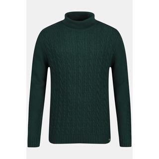 Sthuge  Pullover, Rollkragen, Zopfstrick 