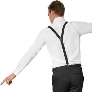 Tectake Einfarbige Hosenträger  