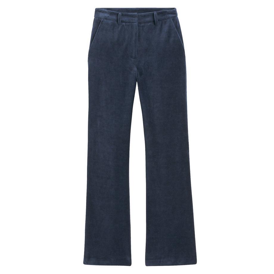 La Redoute Collections High-Waist-Hose Samt  