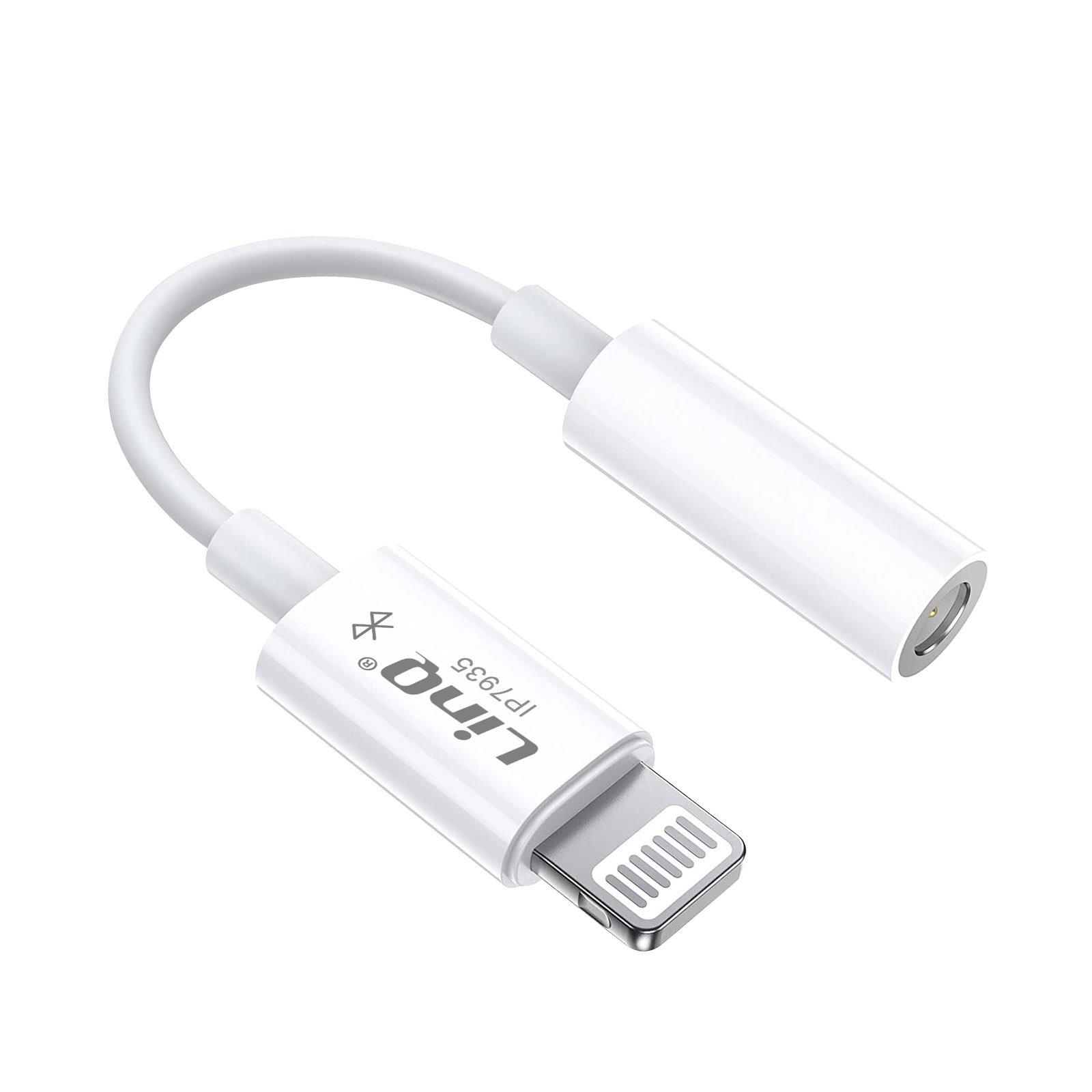 Image of Linq Lightning / 3.5mm Audioadapter Unisex Weiss ONE SIZE