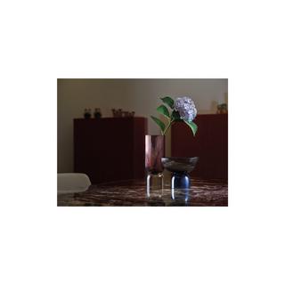 Pozzi Milano Glasvase Lila-Bernstein  