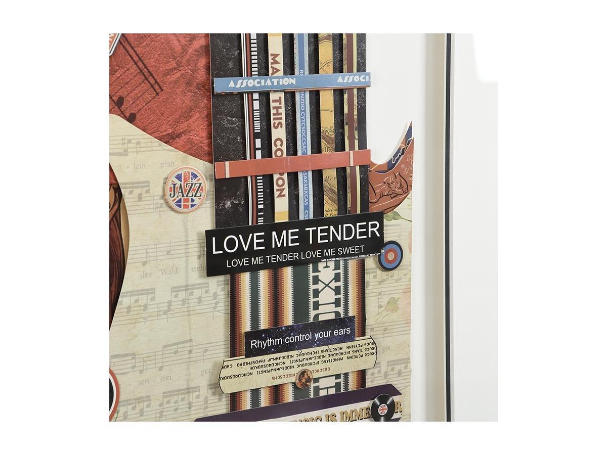 OZAIA Bild Collage 3DEffekt HERO mit em Rahmen Mehrfarbig  