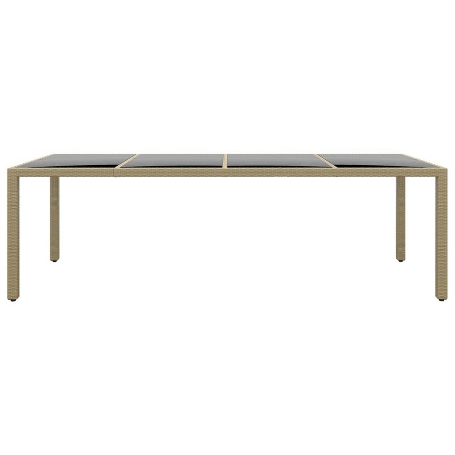 VidaXL tavolo da giardino Polirattan  