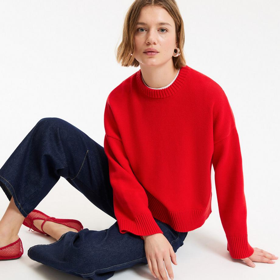 Pullover mit Rundhalsausschnitt