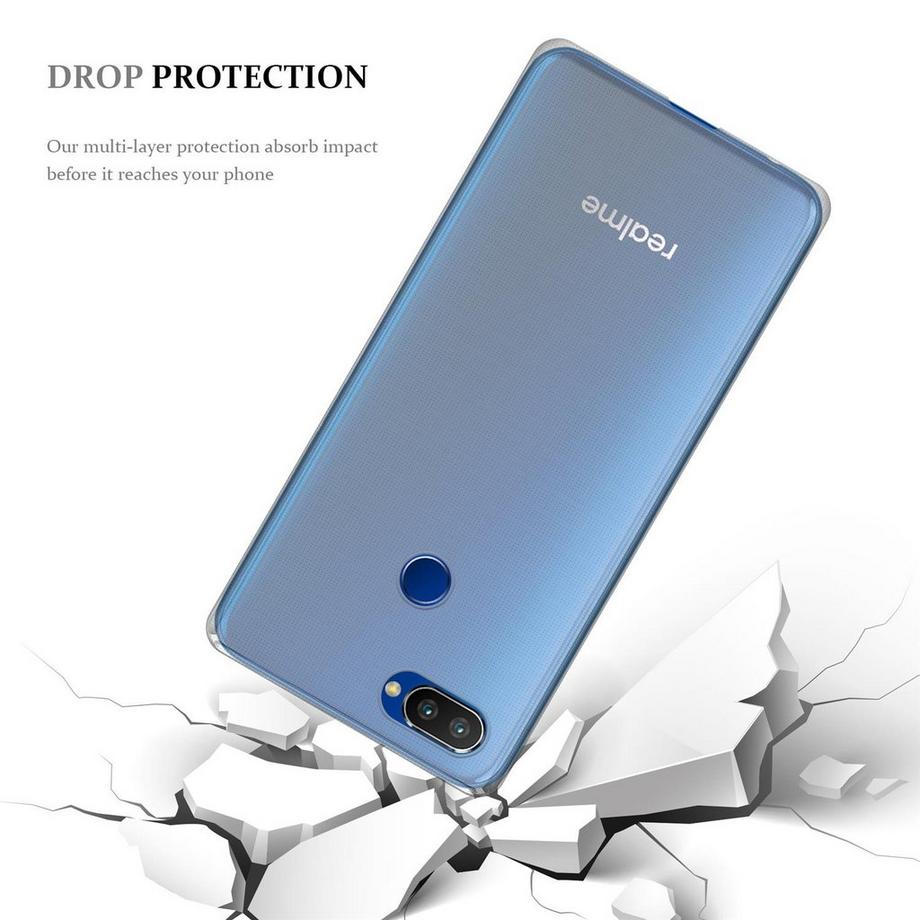 Cadorabo  Housse compatible avec Realme 7 PRO - Coque de protection en silicone TPU flexible 