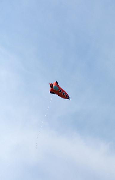 PartyDeco  Rakete Folienluftballon 