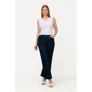 Ulla Popken  Jeans, weites, gerades Bein, Stretchkomfort 