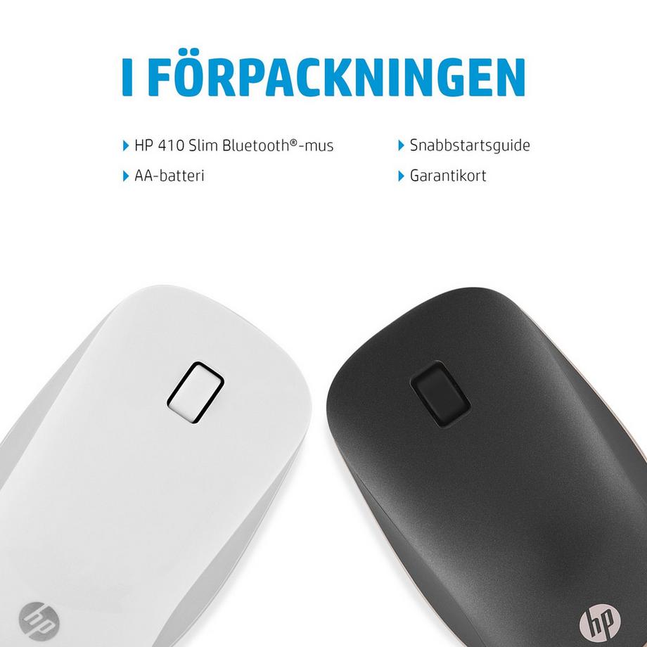 HP 410 Slim kabellose Bluetooth-Maus – Silber