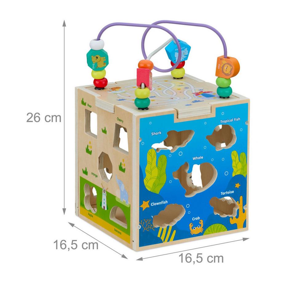 Northix  Motorikspiele aus Holz 