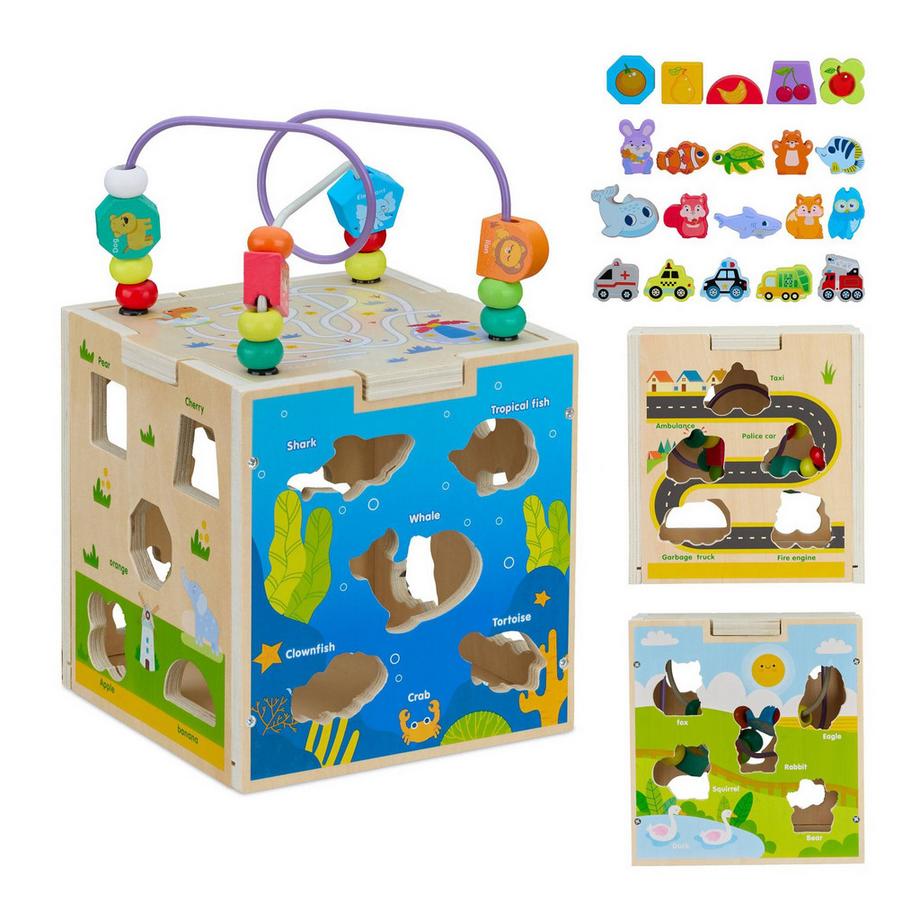 Northix  Motorikspiele aus Holz 