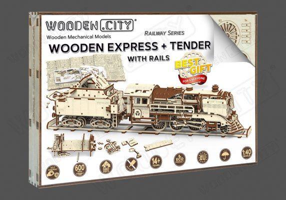 Image of Wooden Express & Tender (580Teile)
