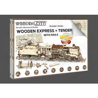 Wooden City  Wooden Express & Tender (580Teile) 