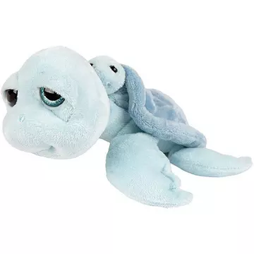 Schildkröte mit Baby Blau (24cm)