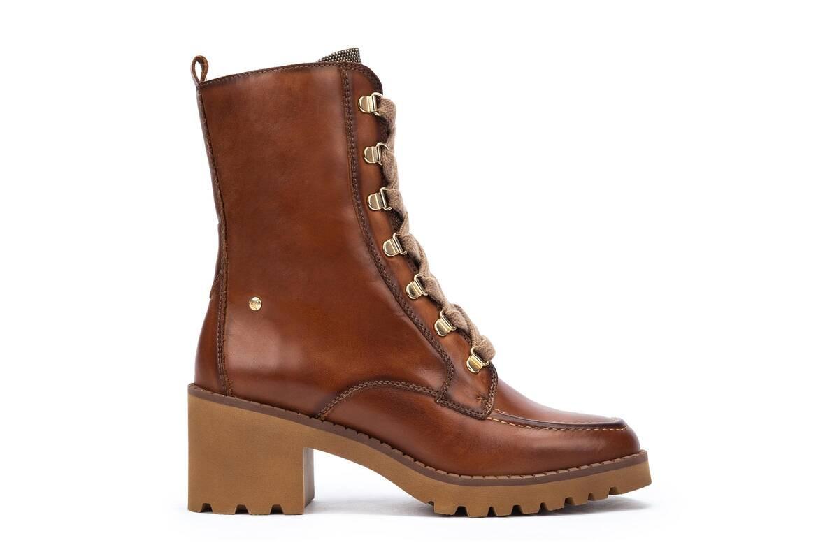 Image of Viella W6d - Leder Stiefelette Unisex Braun 36