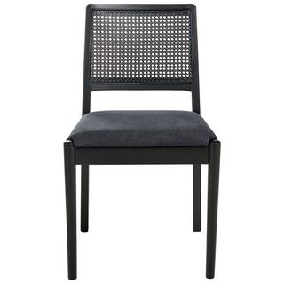 Beliani Lot de 2 chaises de salle à manger en Bois d'hévéa Rétro TAMARAC  