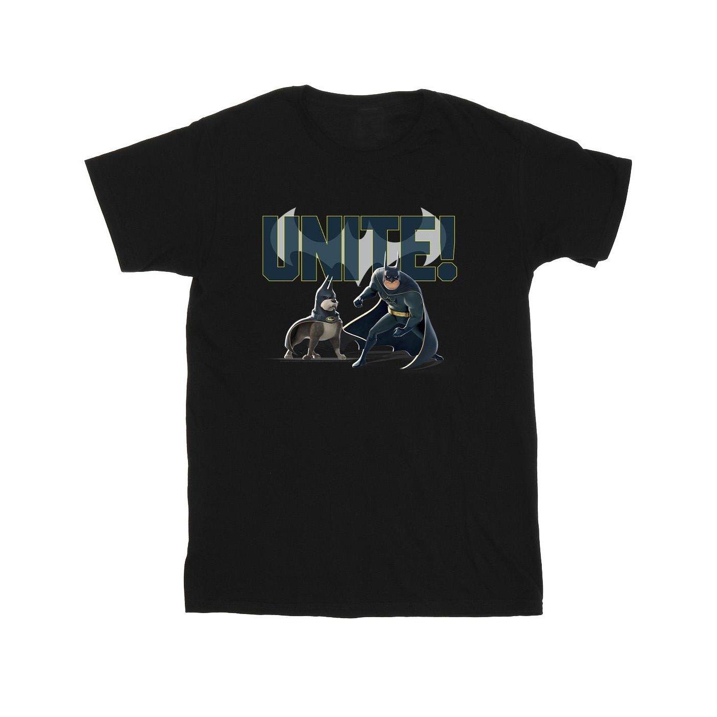Image of Dc League Of Superpets Unite Pair Tshirt Jungen Schwarz 116