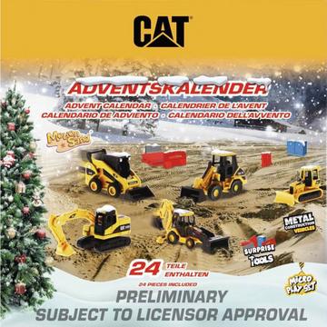 Calendrier de l'Avent sur chantier Cat