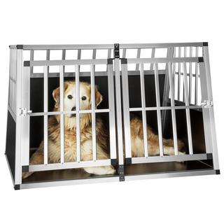 Tectake  Cage de transport pour chien double dos incliné 