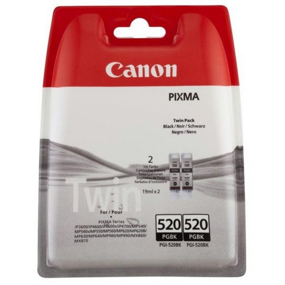 Canon  CANON Twin Pack Tinte schwarz PGI-520PACK PIXMA MP 980 2 Stück 