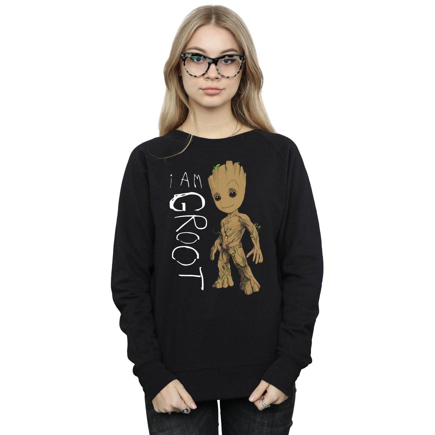 MARVEL  Guardians Of The Galaxy I Am Groot Sweatshirt 