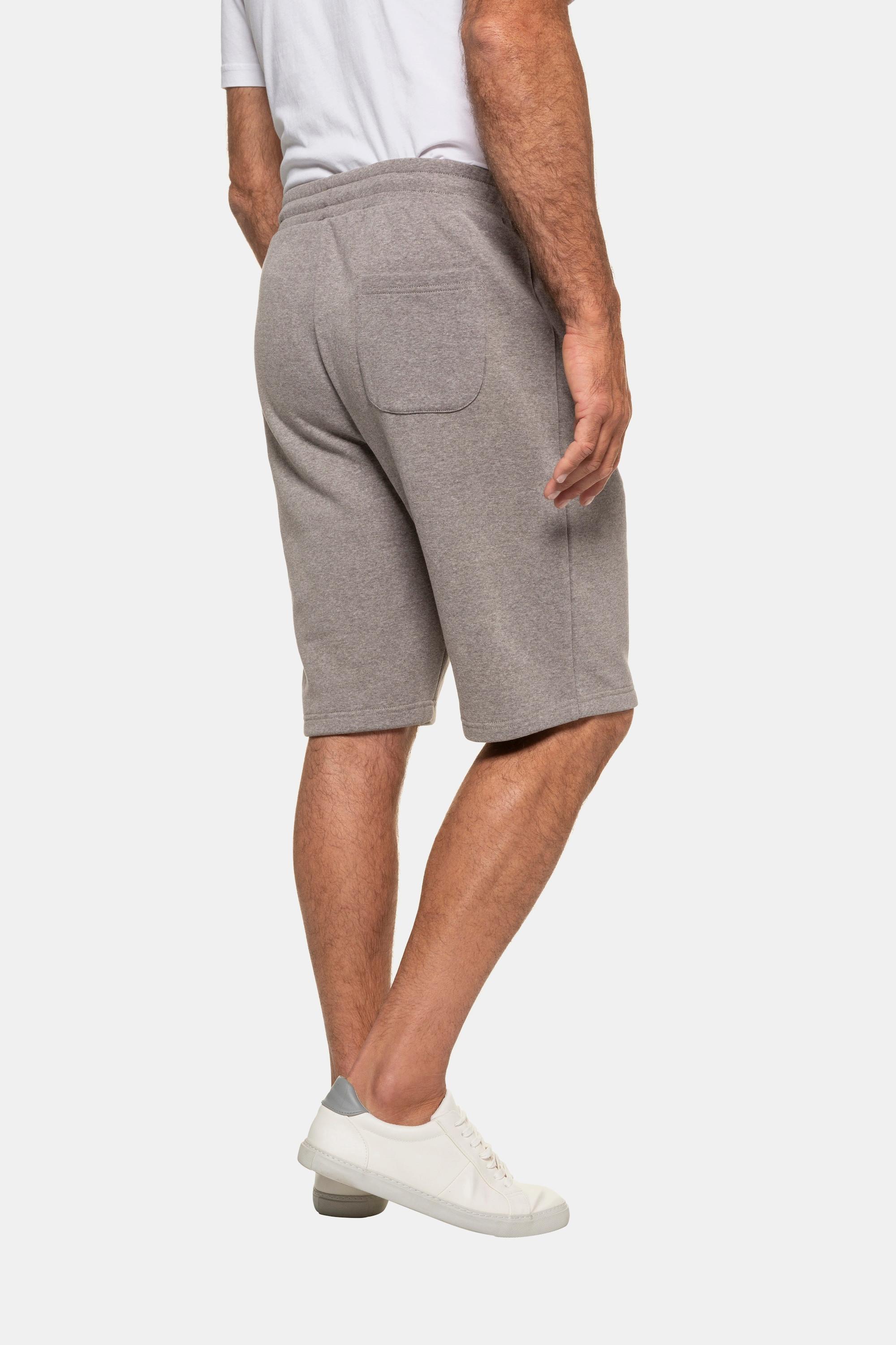 JP1880  Bermuda collection Basic. Short de jogging gris chiné 