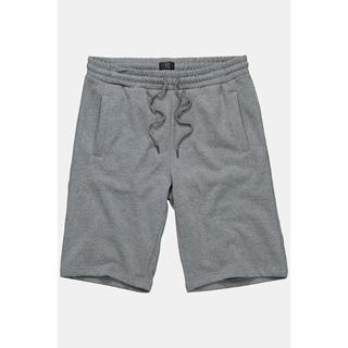 JP1880  Bermuda collection Basic. Short de jogging gris chiné 