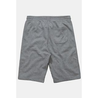 JP1880  Bermuda collection Basic. Short de jogging gris chiné 