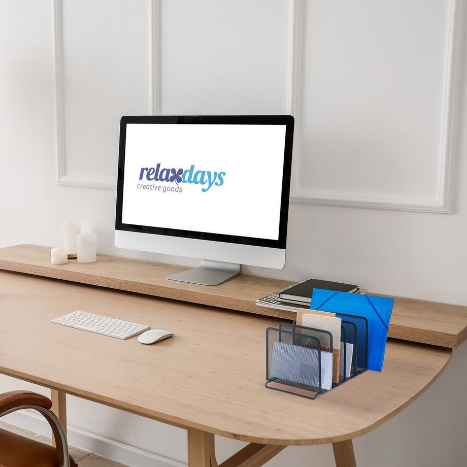 B2X  Dokumentenhalter mit 5 Fächern anthrazit 