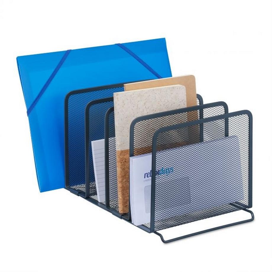 B2X  Dokumentenhalter mit 5 Fächern anthrazit 