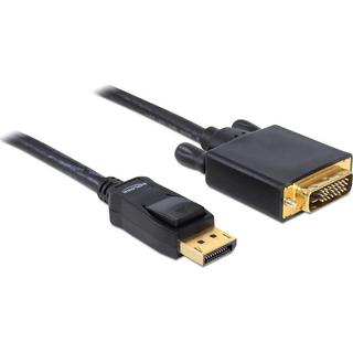 DeLock  Kabel DisplayPort 1.1 Stecker - DVI 24+1 Stecker Passiv 2 m 