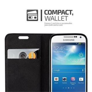 Cadorabo  Housse compatible avec Samsung Galaxy S4 MINI - Coque de protection avec fermeture magnétique, fonction de support et compartiment pour carte 