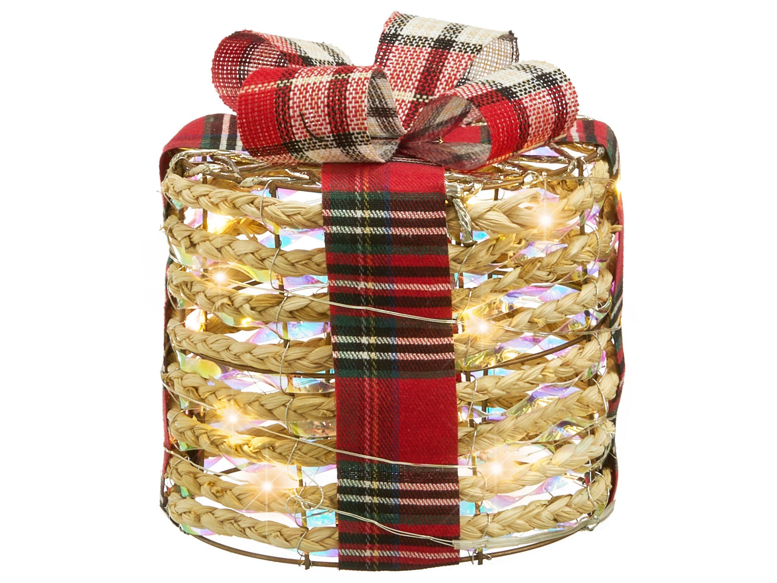 Beliani Lot de 3 décorations de Noël en Matière synthétique Traditionnel VEJLEN  