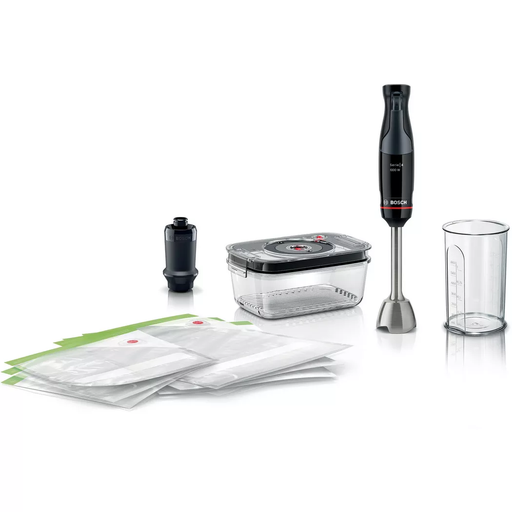 Bosch ErgoMaster MSM4B6V2 Stabmixer 1000W BPA-frei Grau