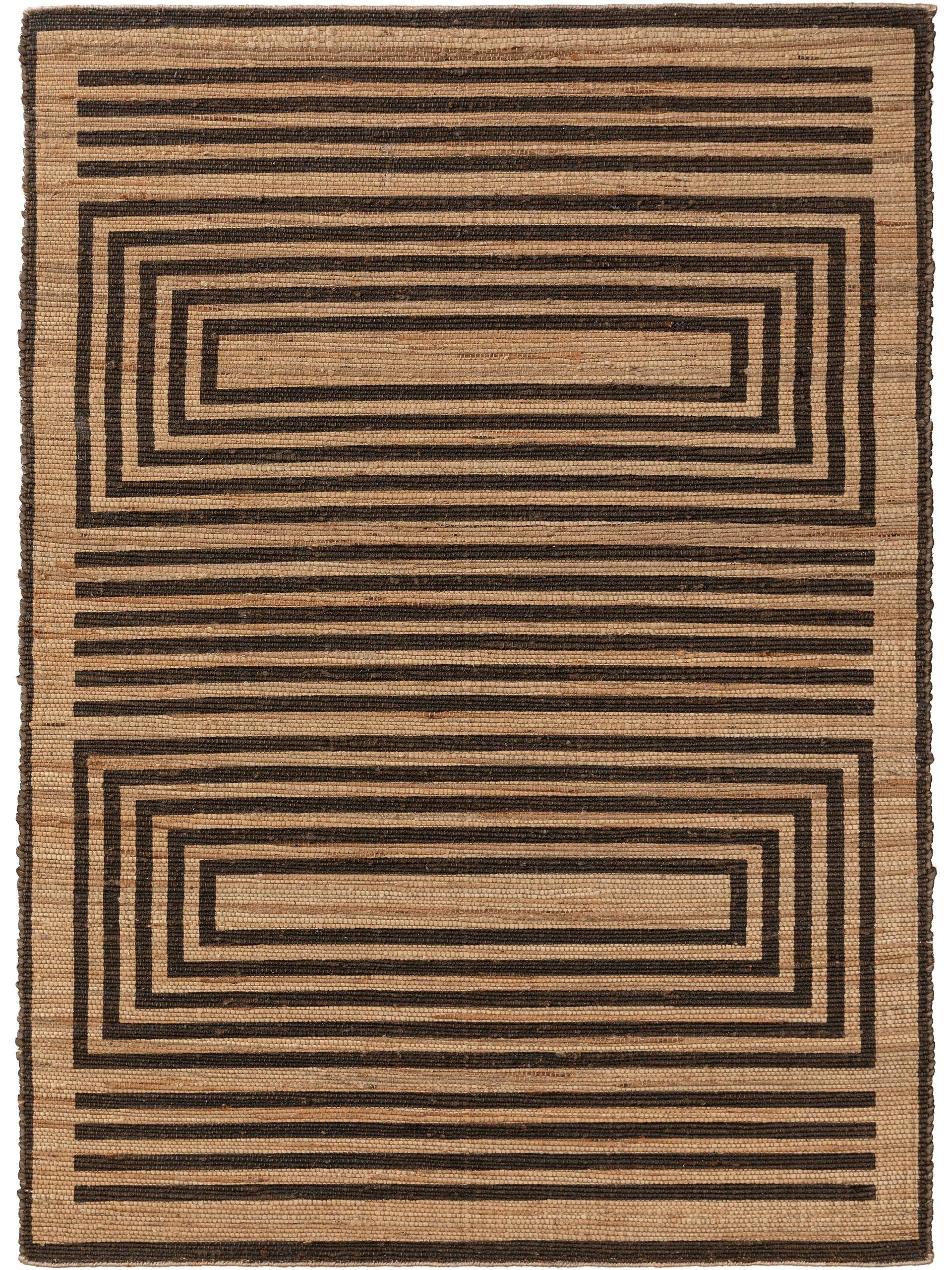 Image of Juteteppich Baru BeigeBraun Juteteppich Baru BeigeBraun