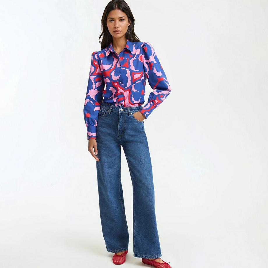 La Redoute Collections Chemise à Manches Longues Imprimé Floral  