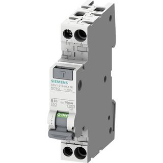 Siemens  Disjoncteur différentiel compact 6 kA type A 30 mA C4 