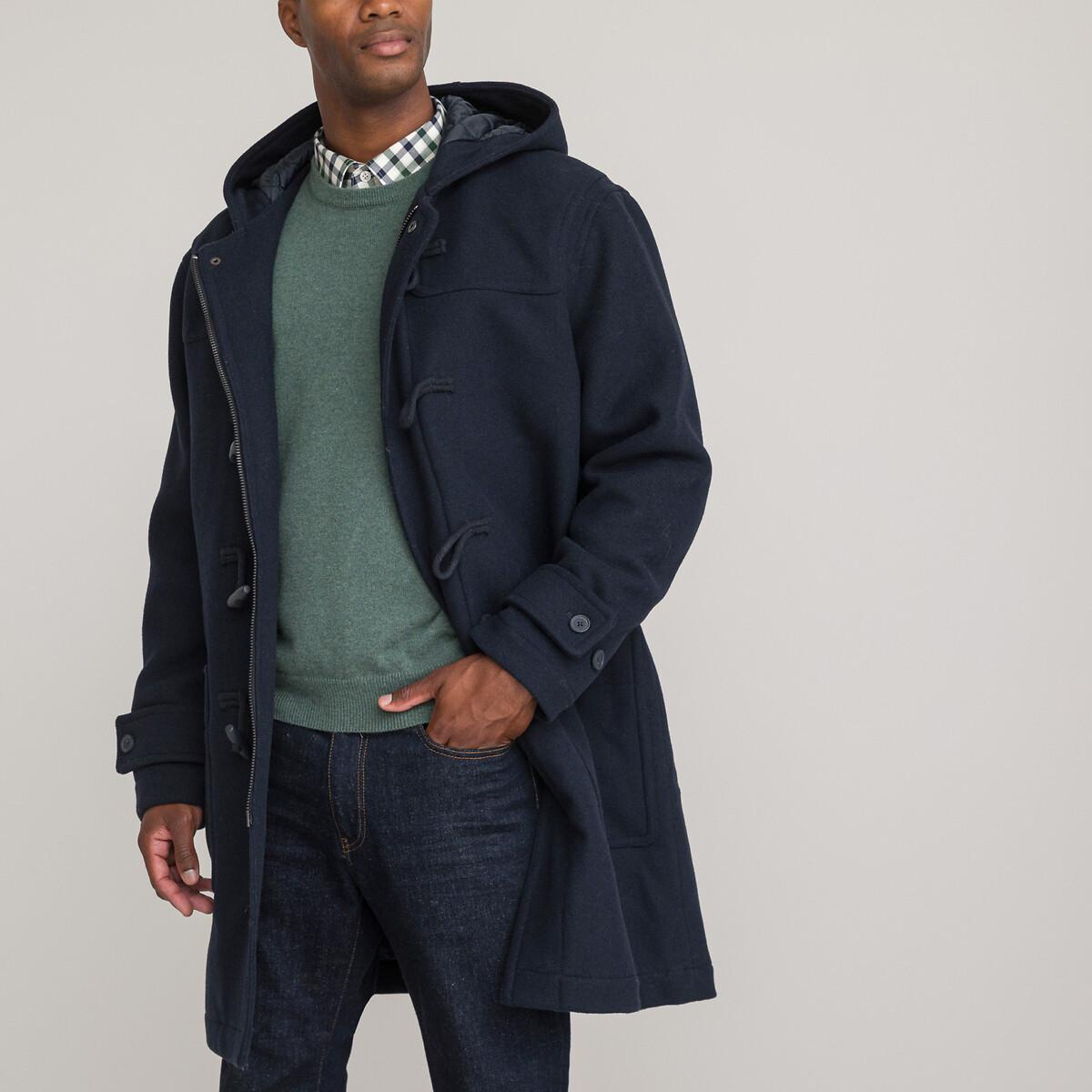 Image of Dufflecoat. Loose-fit Unisex Blau M