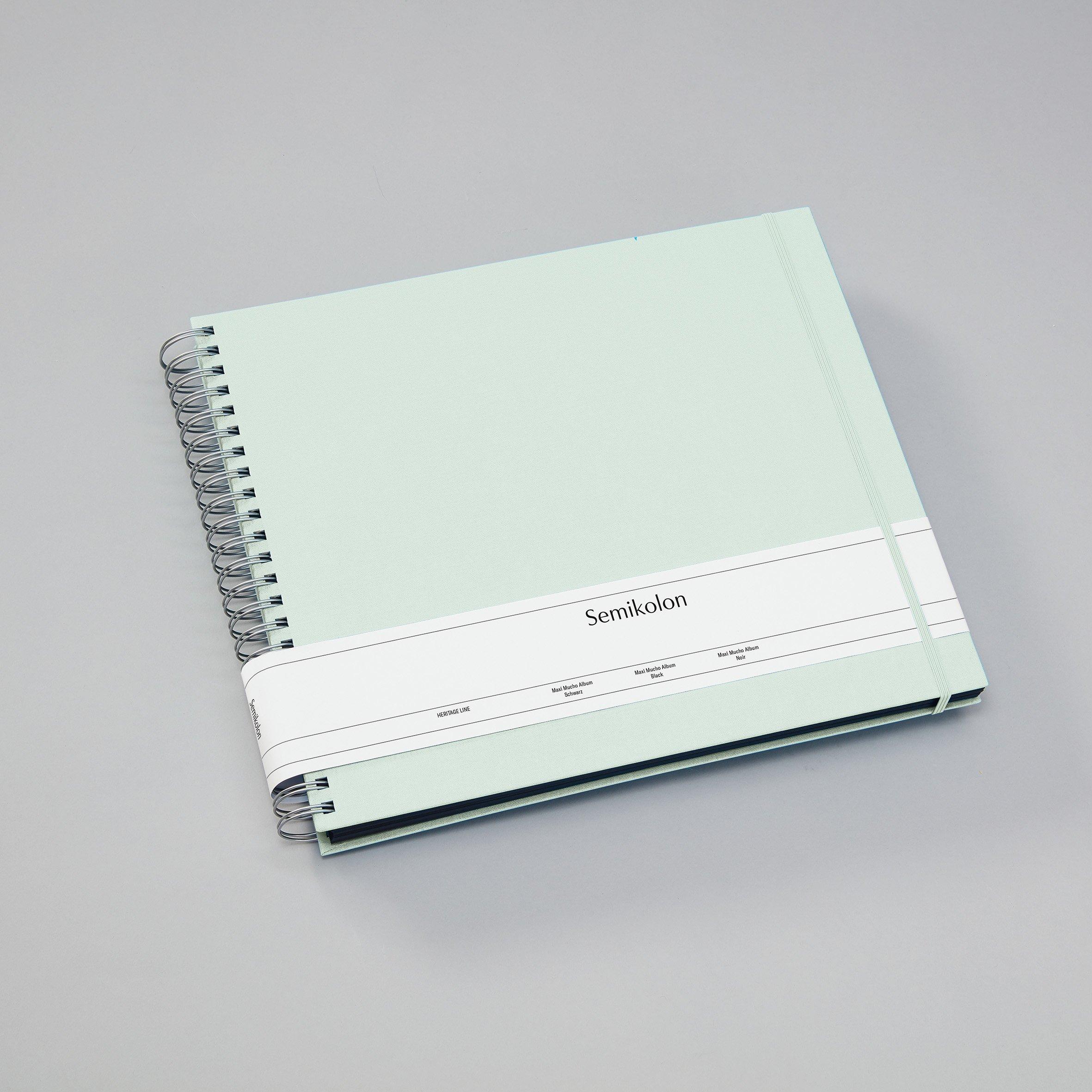 Image of Maxi Mucho Fotoalbum Grün 45 Blätter Spiralbindung Maxi Mucho Fotoalbum Grün 45 Blätter Spiralbindung