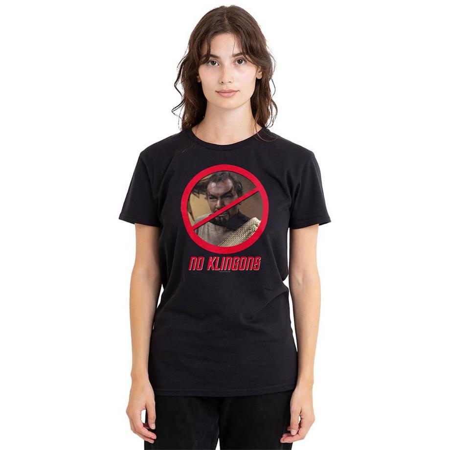 Star Trek Maglietta No Klingons  