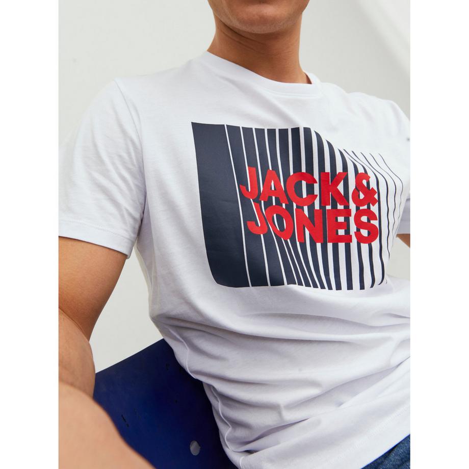 JACK & JONES Corp Logo Rundhals T-Shirt  