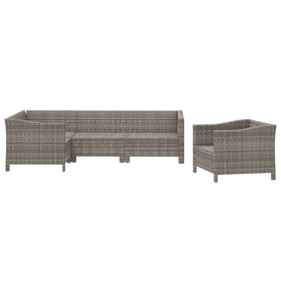 VidaXL Garten lounge set poly-rattan  