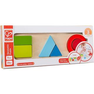 Hape  Puzzle Geometrie-Puzzle (6Teile) 