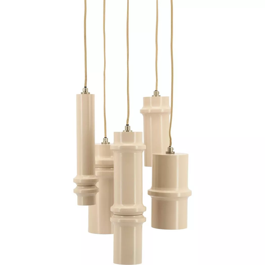mutoni – Hängeleuchte Cylin cluster 5, One Size