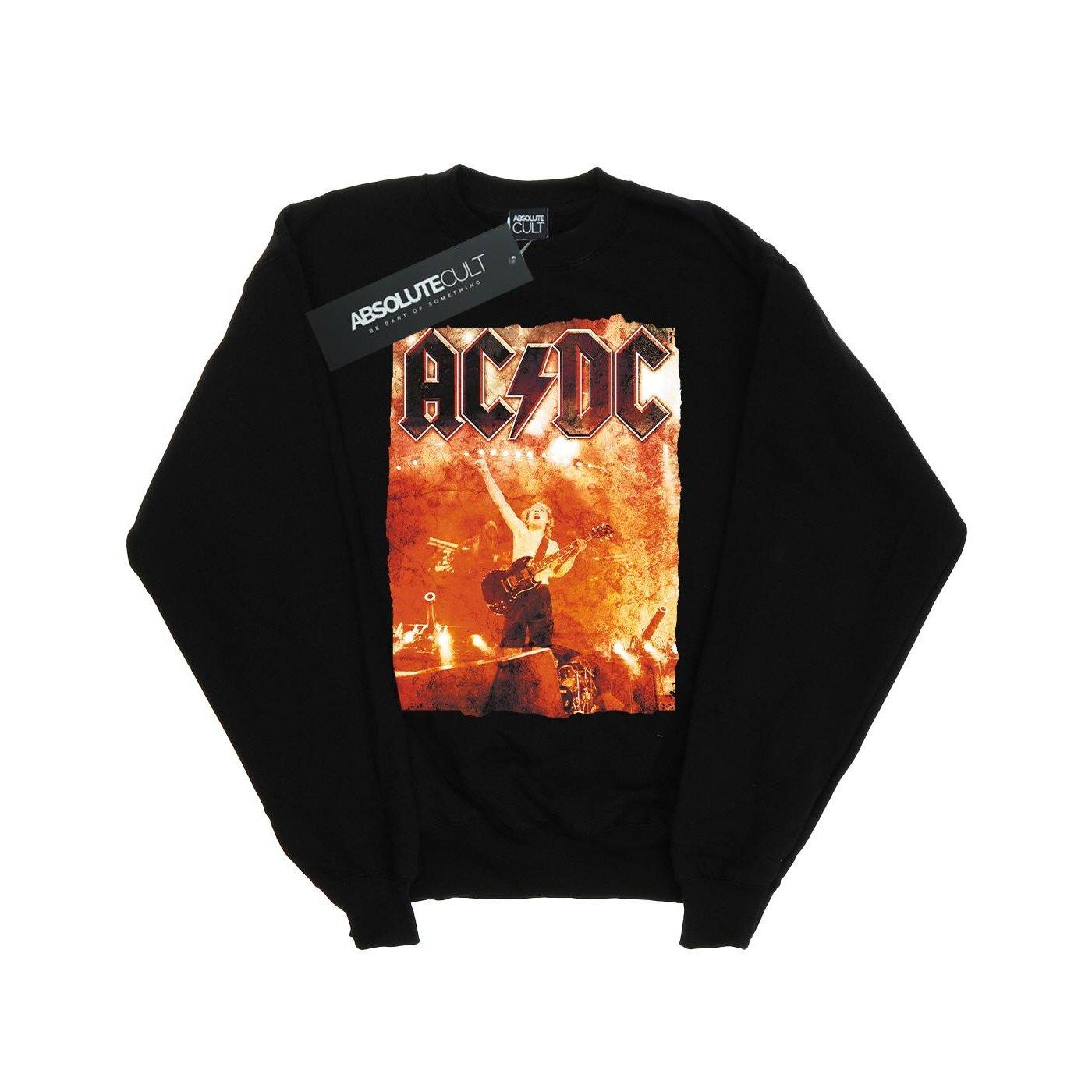 Image of Acdc Live At River Plate Sweatshirt Herren Schwarz L