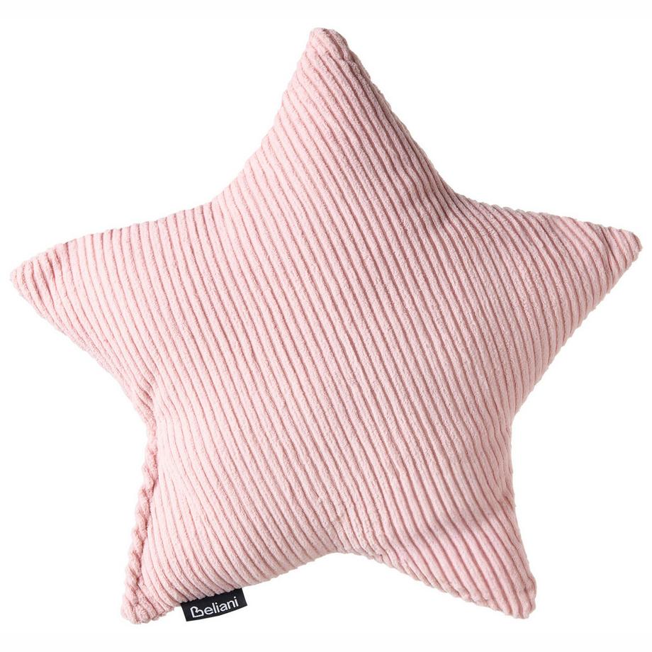 Beliani Dekokissen 3er Set aus Cord  LUNA  