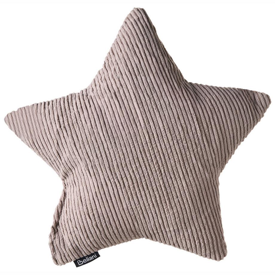 Beliani Dekokissen 3er Set aus Cord  LUNA  