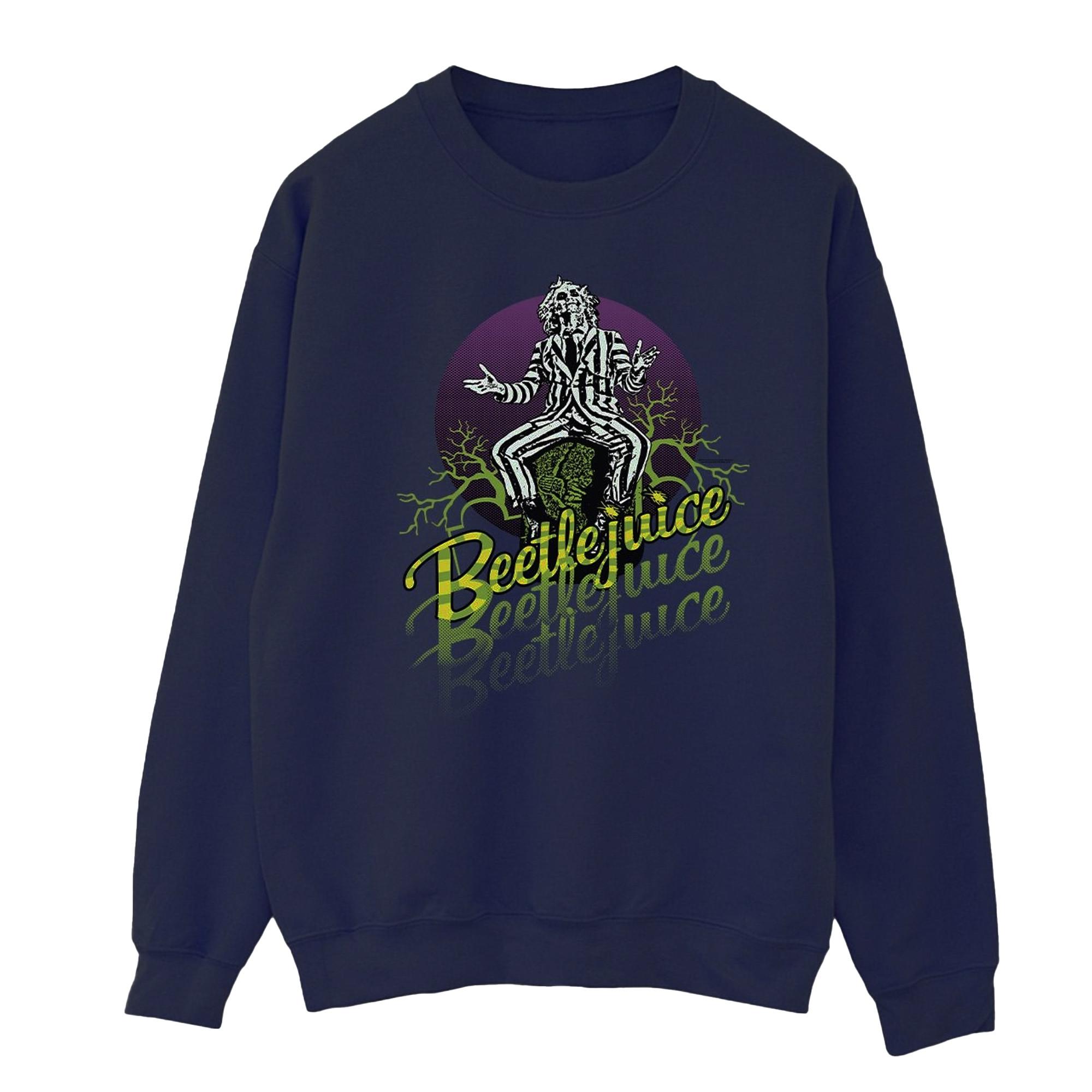 Image of Purple Circle Sweatshirt Herren Marine 5XL