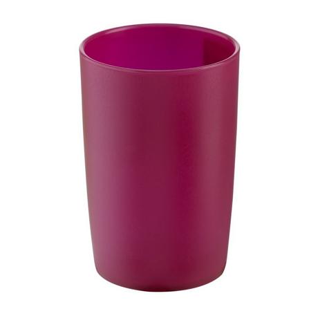 diaqua  Gobelet à dents Trend Frosted cerise transparent 