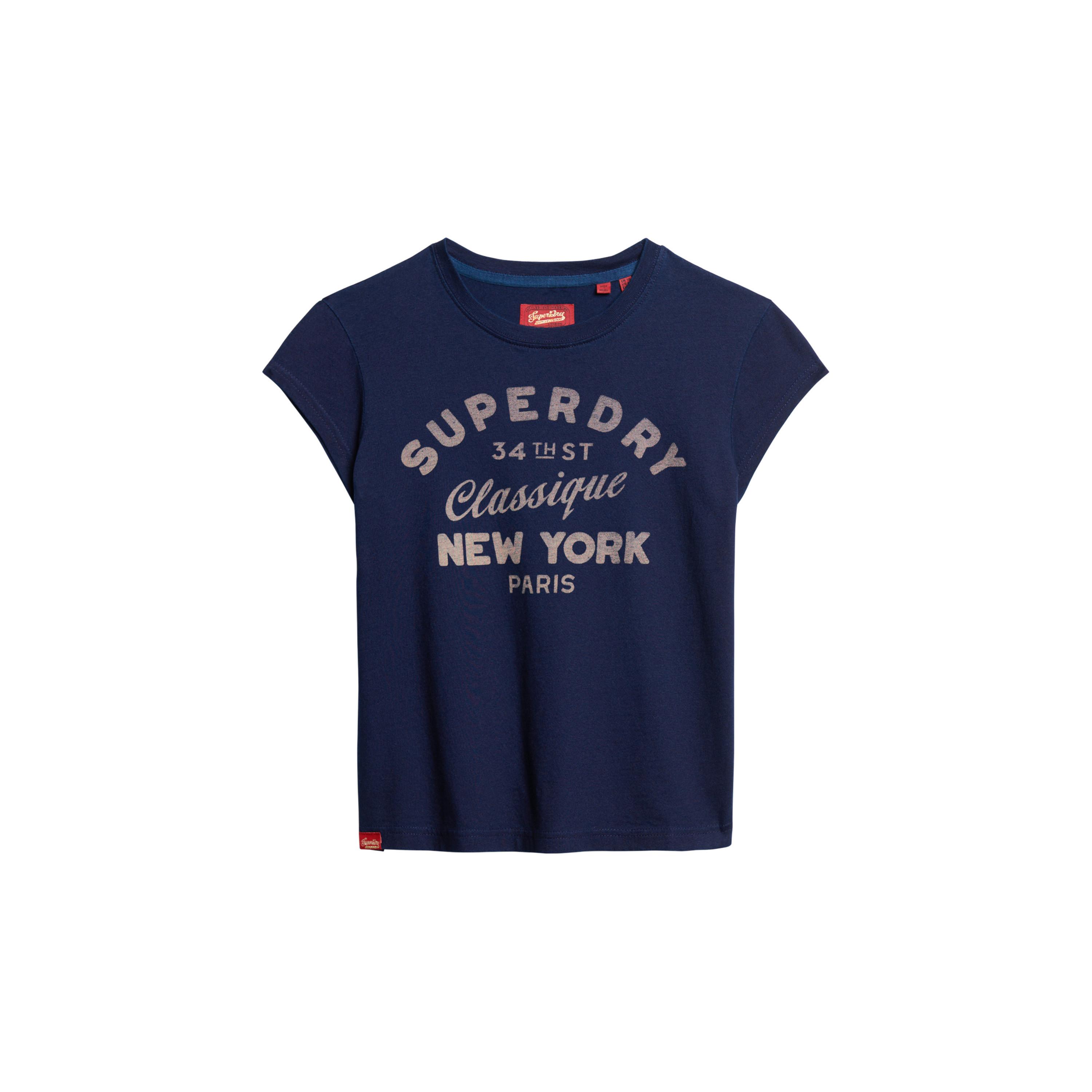 Superdry  t-hirt con maniche da uperdry workwear 