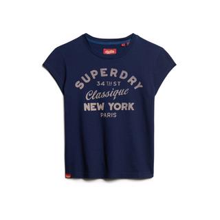 Superdry  t-hirt à mancheron uperdry workwear 